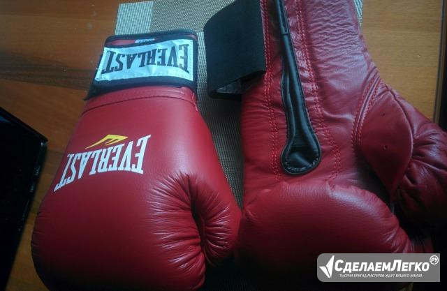 Боксерские перчатки Everlast Москва - изображение 1