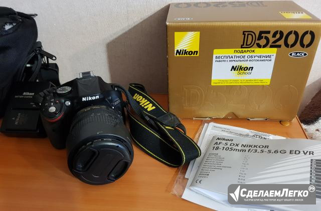 Nikon D5200 + AS-F nikkor 18-105mm Санкт-Петербург - изображение 1