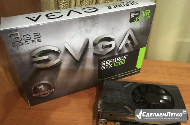 Evga GTX 1060 3Gb Армавир - изображение 1