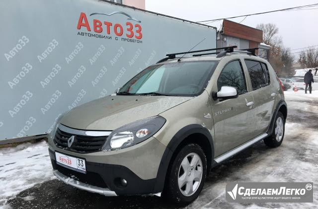 Renault Sandero Stepway 1.6 МТ, 2012, хетчбэк Владимир - изображение 1