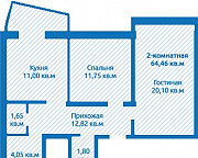 2-к квартира, 64.5 м², 5/10 эт. Севастополь
