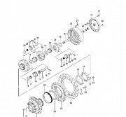 Вал гидромотора хода JCB JS200 Воронеж