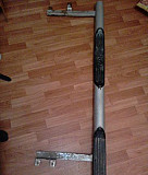 Порог труба одна с проступью на Ниву Воронеж